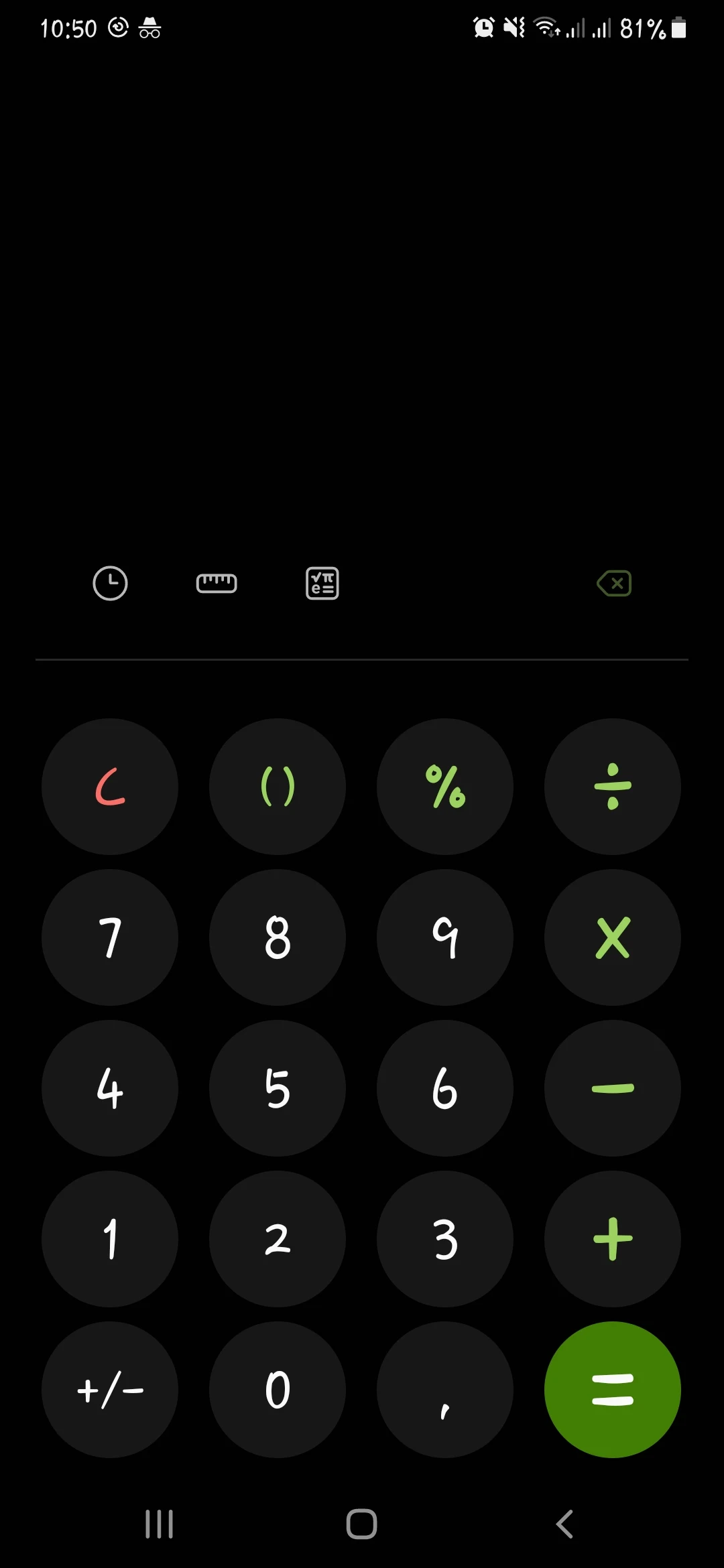 Calculadora GX screenshot